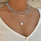 Collier plaqué or et argent